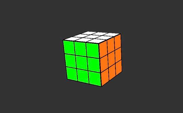 Cubo de Rubik in p5.js