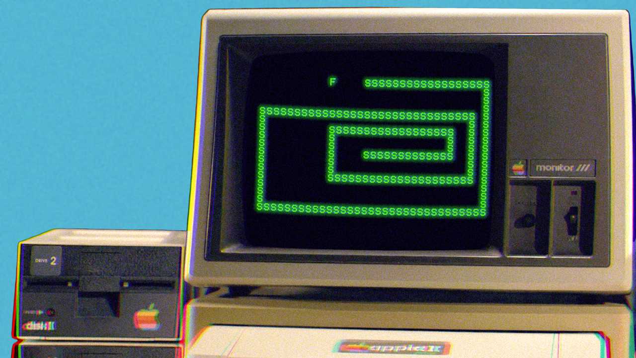 AppleSoft Basic Snake Game