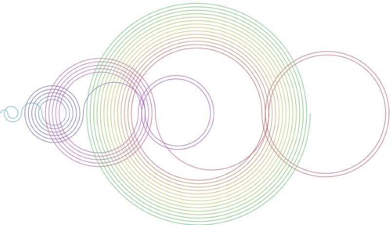 Animated Recaman Sequence