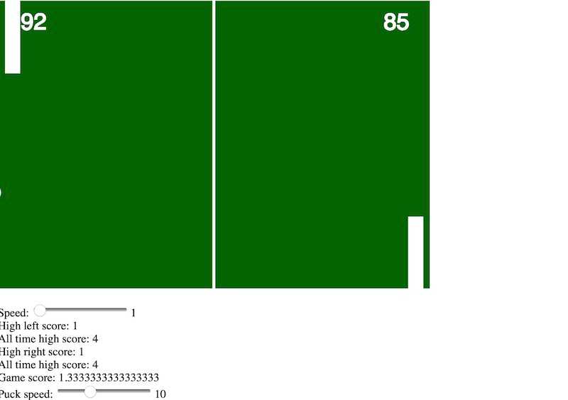 Pong with AI