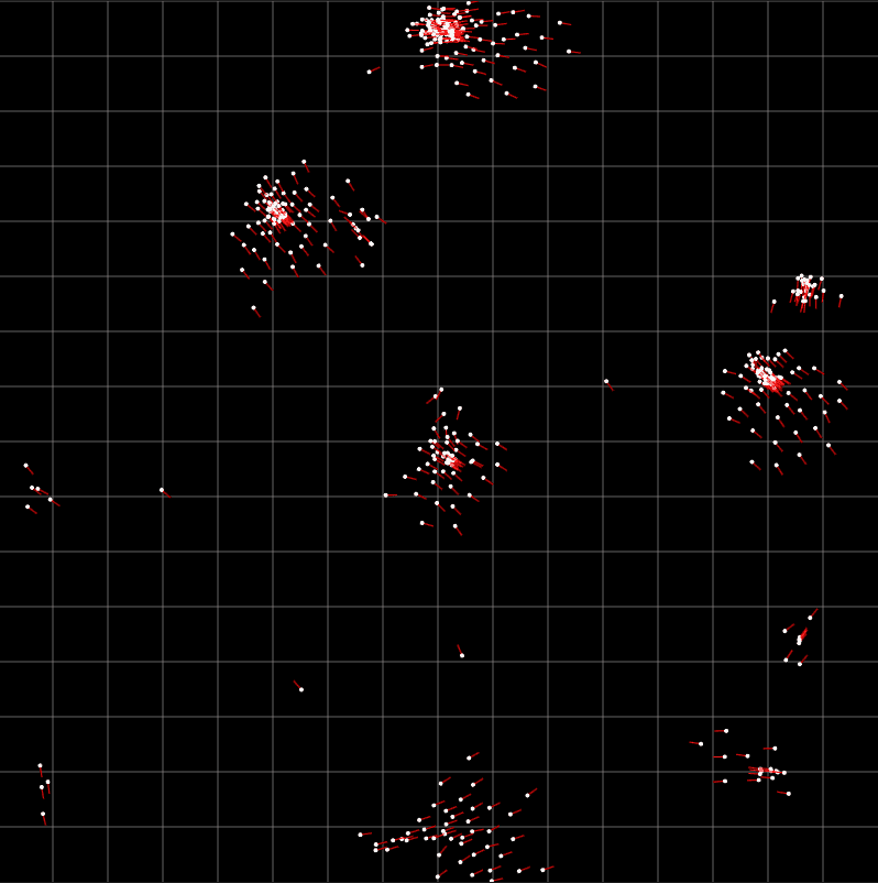 Flocking Simulation Enhanced with Spatial Hashing