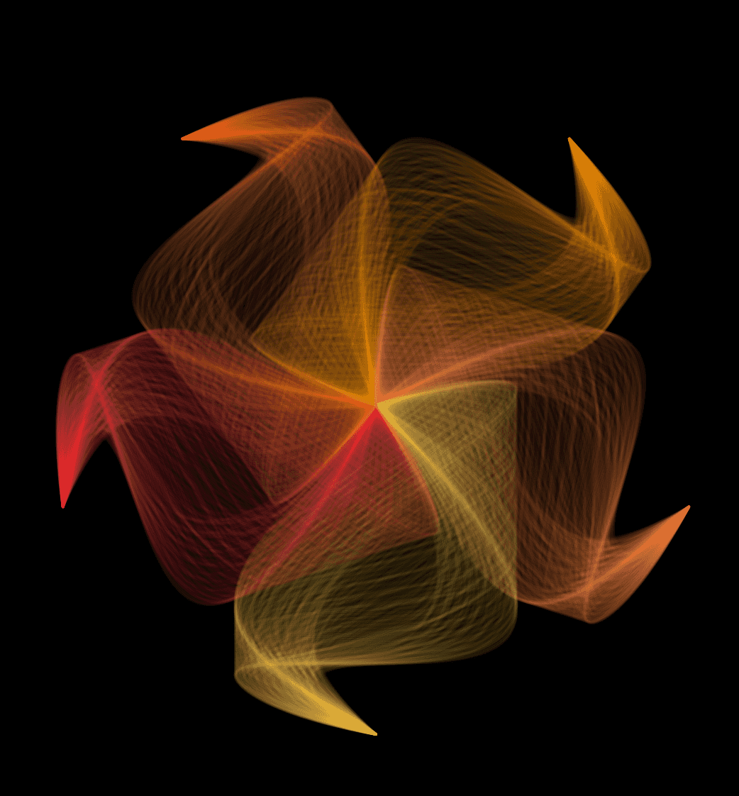 Bezier Flowers