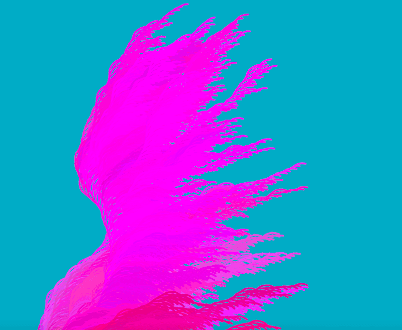 Collatz' birb in Processing